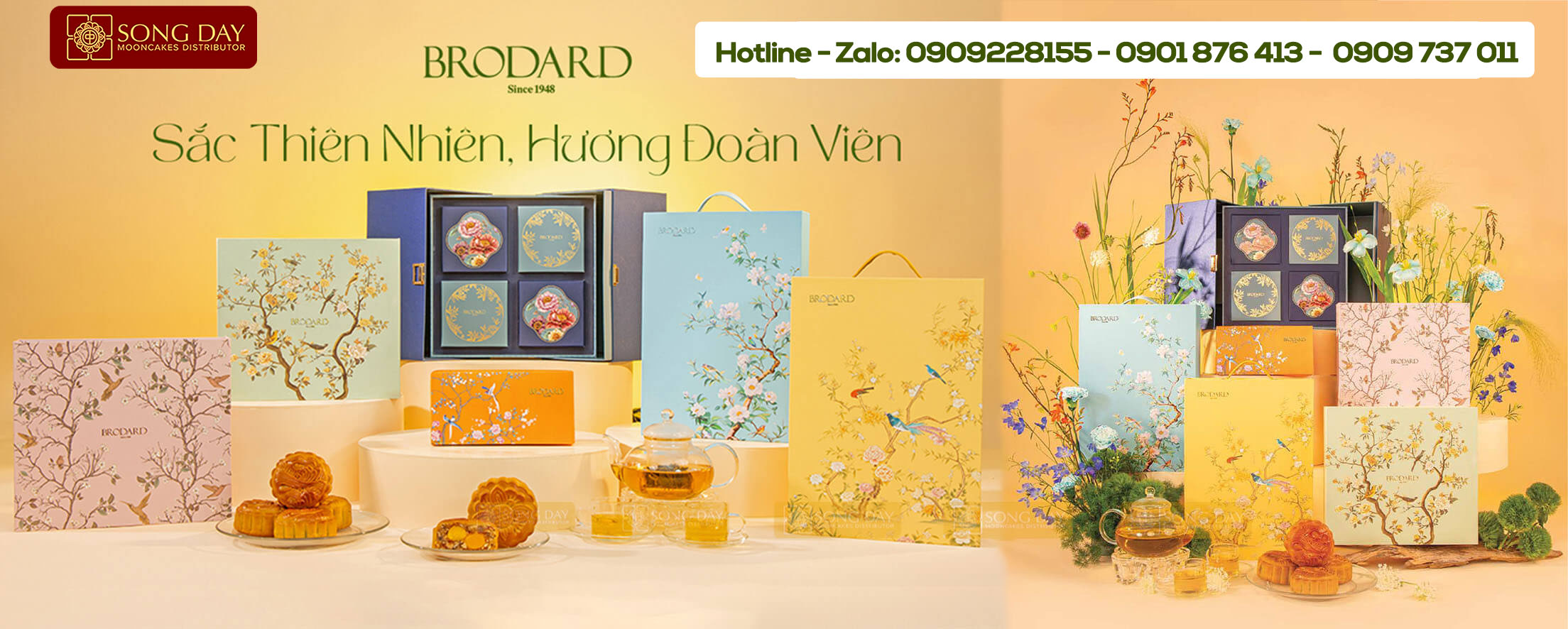 mẫu hộp bánh trung thu brodard
