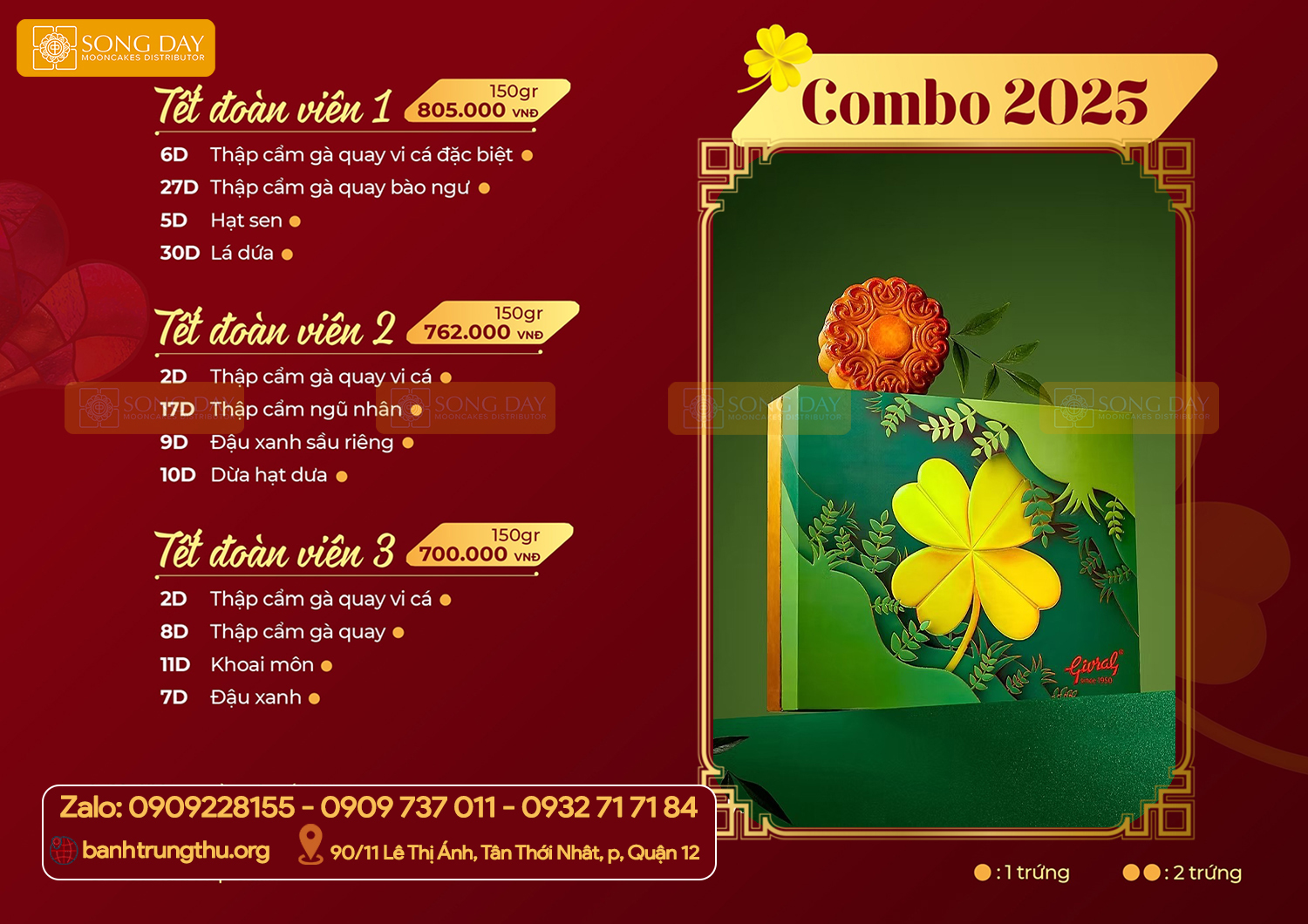 combo tết đoàn viên trung thu givral