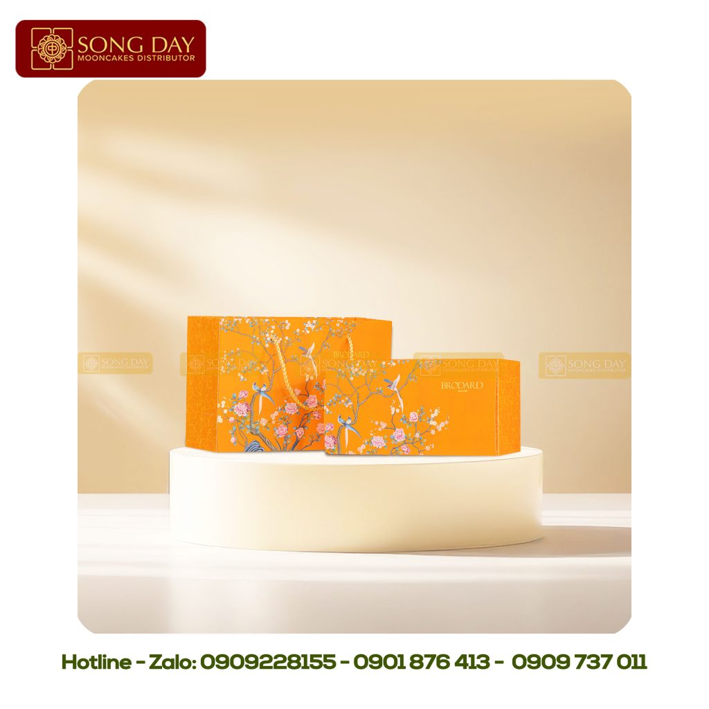 mẫu hộp combo bánh trung thu 2 bánh